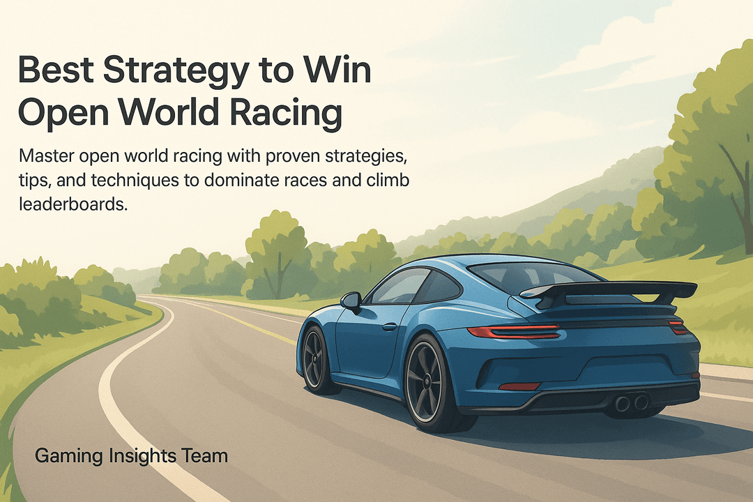 Best Strategy to Win Open World Racing